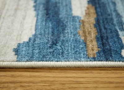 Vinlett 5' x 7' Washable Rug - Image 4