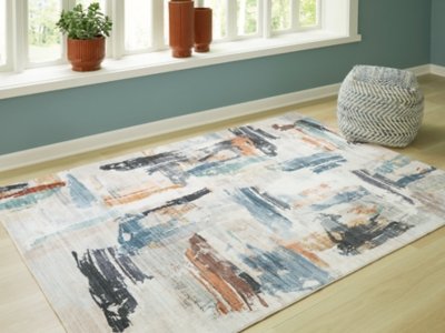 Hessland 5' x 7' Washable Rug - Image 3