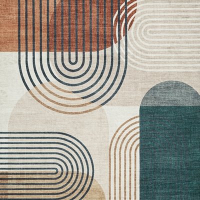 Farrendale Washable Medium Rug - Image 6