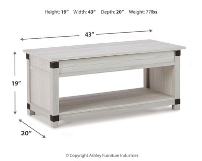 Bayflynn Lift-Top Coffee Table - Image 12