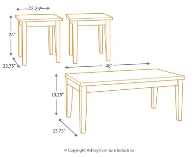 Maysville Table (Set of 3) - Image 5