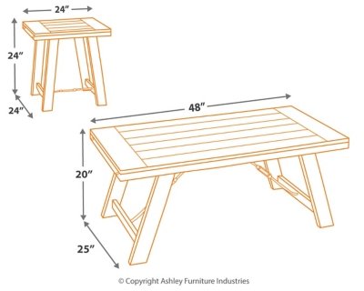 Noorbrook Table (Set of 3) - Image 5