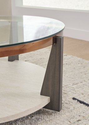 Frazwa Coffee Table and 2 End Tables - Image 11