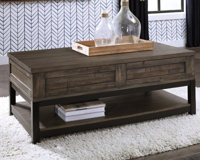 Johurst Lift-top Coffee Table and 2 End Tables - Image 4