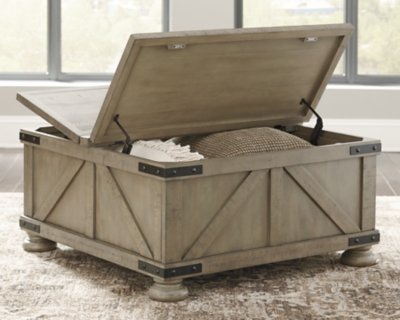 Aldwin Coffee Table With Storage - Image 6