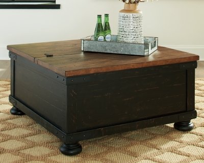 Valebeck Coffee Table and 2 Chairside End Tables - Image 4