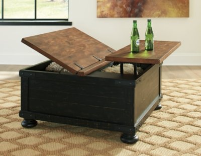 Valebeck Coffee Table with Lift Top - Image 6