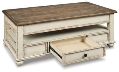 Realyn Coffee Table with Lift Top - Image 6