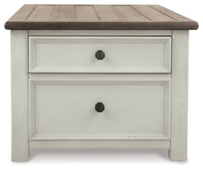 Bolanburg Coffee Table and 2 Chairside End Tables with Console - Image 14