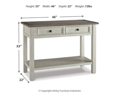 Bolanburg Sofa/Console Table - Image 5