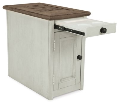Bolanburg Chairside End Table with USB Ports & Outlets - Image 7