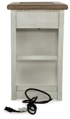 Bolanburg Coffee Table and 2 Chairside End Tables with Console - Image 8