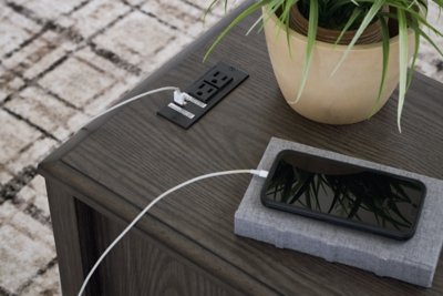 Montillan Lift-top Coffee Table and 2 Chairside End Tables - Image 14