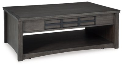 Montillan Lift-top Coffee Table and 2 End Tables - Image 8