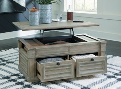 Moreshire Lift-Top Coffee Table - Image 8