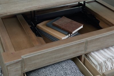 Moreshire Lift-Top Coffee Table - Image 10