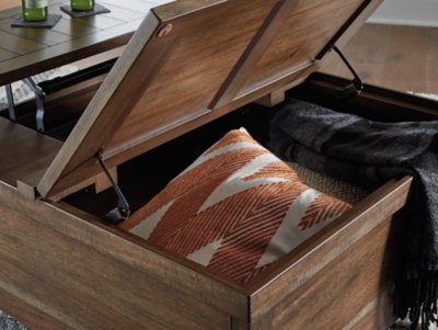 Moriville Lift-Top Coffee Table - Image 8
