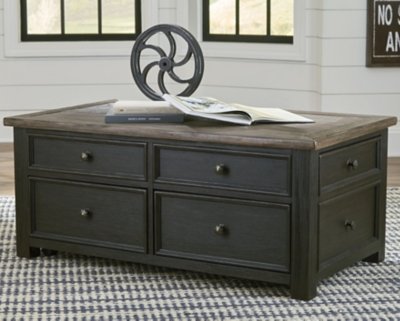 Tyler Creek Coffee Table and 2 End Tables - Image 4