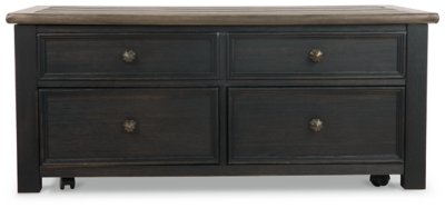 Tyler Creek Coffee Table and 2 End Tables with Console - Image 13