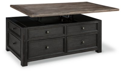 Tyler Creek Coffee Table and 2 End Tables with Console - Image 15