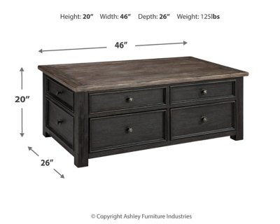 Tyler Creek Coffee Table and 2 End Tables - Image 6