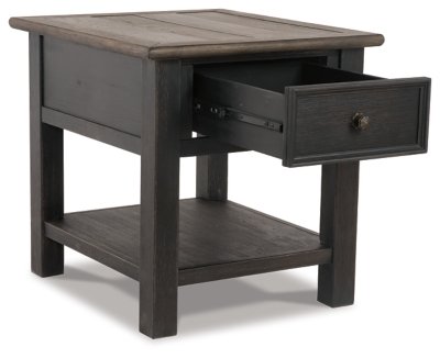 Tyler Creek Coffee Table and 2 End Tables with Console - Image 4