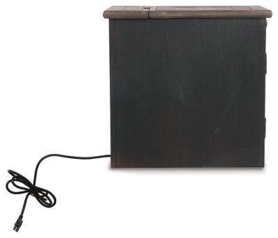 Tyler Creek Chairside End Table with USB Ports & Outlets - Image 9