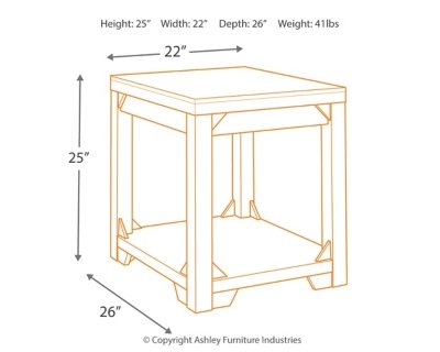 Fregine End Table - Image 5