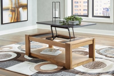 Quentina Lift-top Coffee Table and 2 End Tables - Image 14
