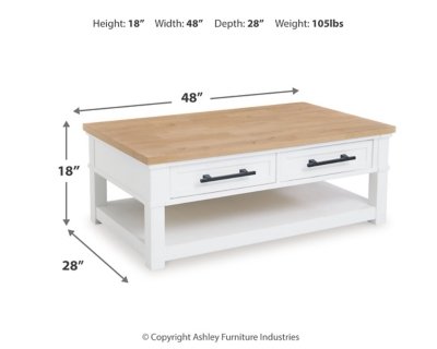Ashbryn Coffee Table and 2 End Tables - Image 12