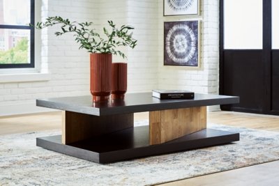 Kocomore Coffee Table and 2 Chairside End Tables - Image 12