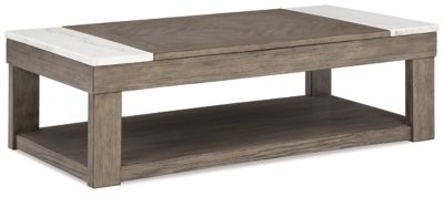 Loyaska Lift-top Coffee Table and 2 End Tables - Image 7