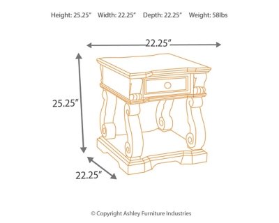 Alymere End Table - Image 5