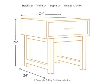 Mondoro End Table - Image 5