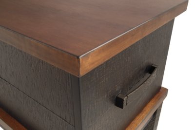 Stanah Chairside End Table with USB Ports & Outlets - Image 12