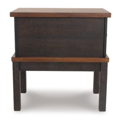 Stanah Chairside End Table with USB Ports & Outlets - Image 9