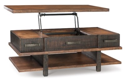 Stanah Coffee Table with Lift Top - Image 3