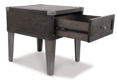 Todoe End Table with USB Ports & Outlets - Image 10