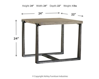 Dalenville Coffee Table and 2 End Tables - Image 10