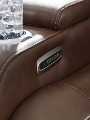 High Impact Power Reclining Loveseat with Console - Image 14