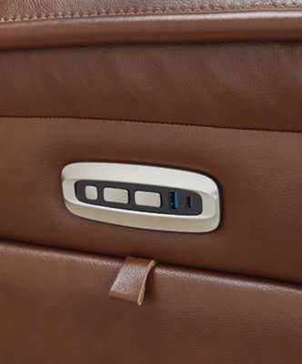 Healy Pier Power Reclining Loveseat with Console - Image 9