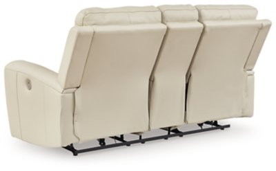Dahlmoore Power Reclining Loveseat with Console - Image 7