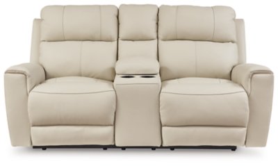 Dahlmoore Power Reclining Loveseat with Console - Image 5