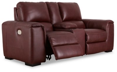Alessandro Power Reclining Loveseat with Console - Image 4
