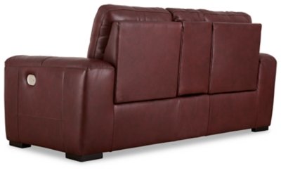 Alessandro Power Reclining Loveseat with Console - Image 7