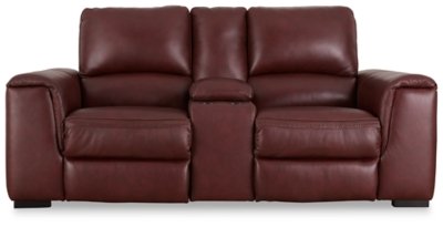 Alessandro Power Reclining Loveseat with Console - Image 5