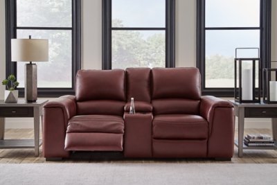Alessandro Power Reclining Loveseat with Console - Image 8