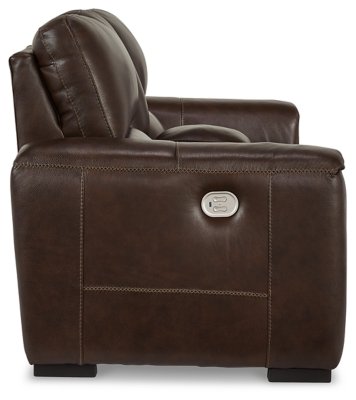 Alessandro Power Reclining Loveseat with Console - Image 6