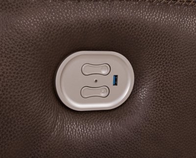 Alessandro Power Reclining Loveseat with Console - Image 11