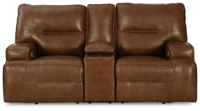 Francesca Power Reclining Loveseat with Console - Image 5